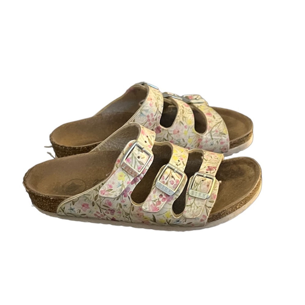 Floral Birkenstock Sandals